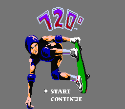 720 Degrees title screenshot